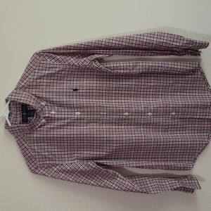 Polo Ralph Lauren Blue Tag Sz L Striped Shirt